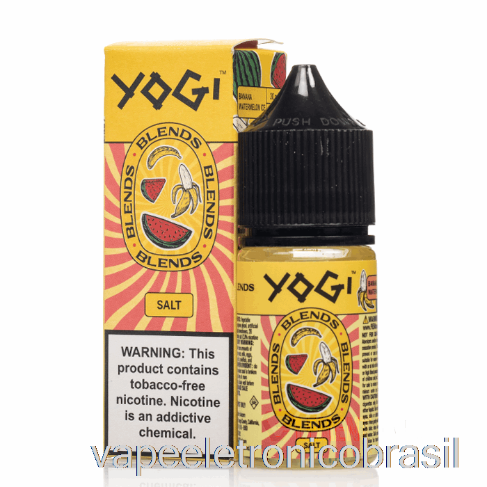 Vape Vaporesso Banana Melancia Gelo - Iogue Mistura Sais - 30ml 35mg